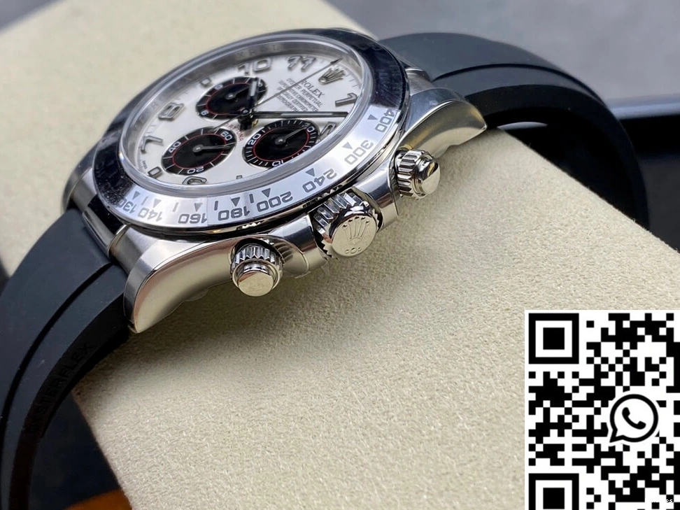 Dial White Clean 116519 Silvery Daytona Cosmograph Rolex Factory 0705